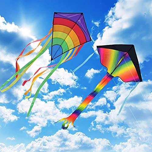 YigooKite 59 x 32” Large Delta Kite for Kid and Adult 