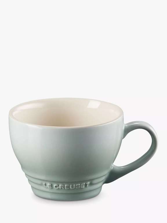 Le Creuset Stoneware Grand Mugs, 6 x 400ml Mix & Match - Sage | Mist ...
