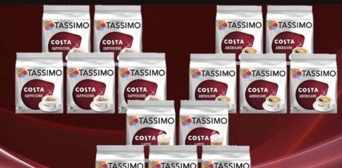 Costa Coffee Pods (Latte, Cappuccino 