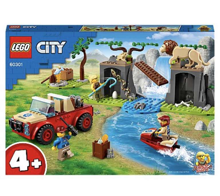 LEGO City Wildlife Rescue Off Roader Car Toy 60301 £20 + Free Click & Collect @ George Asda