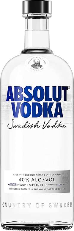Absolut Blue Original Swedish Vodka 1L - £20 @ Amazon