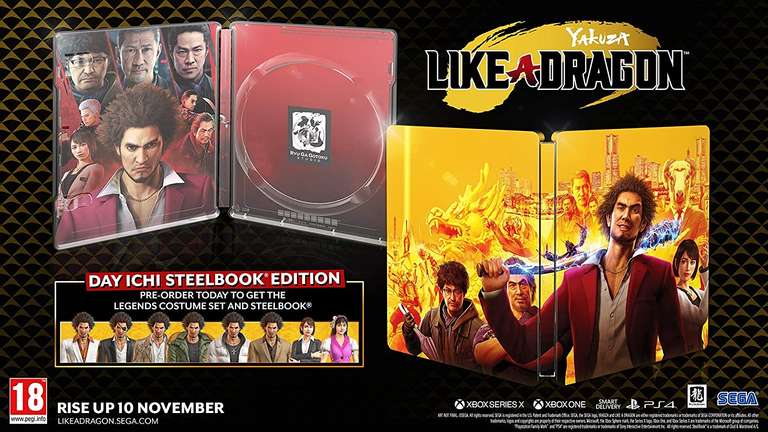 Yakuza Like a Dragon Day Daichi Steelbook Edition (Xbox) £14.99 @Amazon