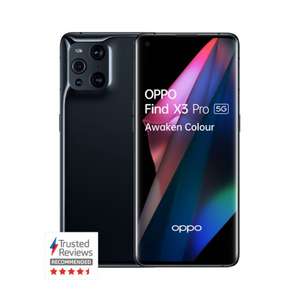 OPPO Find X3 Pro 5G (Customer return as new) £27.20 pm 24m (£24.48pm BT Customers) £100 deposit @EE via Perks at work