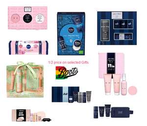 New 50% off Gifts Brands include Jack Wills, Nivea, Pixi, Revolution & Real Techniques £1.50 click and collect Free on £15 Spend @ Boots