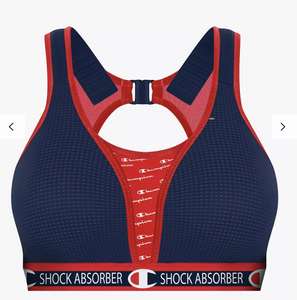 hock Absorber Ultimate Run Champion Padded Bra, Blue/Red, Blue/Red £26 +£2 click & collect @ John Lewis & Partners