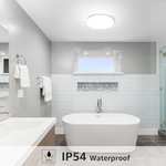Lepro Bathroom Light, 15W 1500lm Ceiling Lights, 100W Equivalent, Waterproof IP54 - W/Voucher Sold by Lepro UK FBA