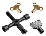 fiXte Workshop Assortment of Radiator and Meter Utility Keys - Pack of 4 - Sold by In21 Direct FBA