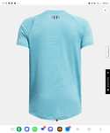 Boys under armour tech t shirt in Blue. Free click and collect from ups collection point