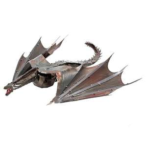 Metal Earth Game of Thrones Dragon Model Kit Dracarys - £9.99 / £13.98 delivered @ Prezzybox