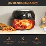 HOMCOM 7L Family Size Digital Air Fryer Oven with Air Fry, Roast, Broil, Bake, Dehydrate