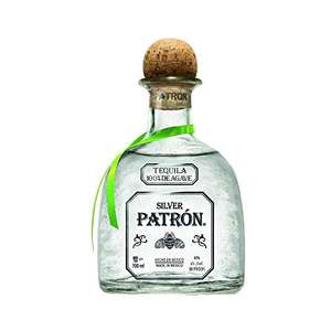 Patrón Silver Tequila 40% ABV 70cl £36.60/£29.28(less on selected accounts) with 10% 1st subscripion voucher @ Amazon