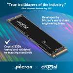 Crucial P3 2TB M.2 PCIe Gen3 NVMe Internal SSD (and 1TB for £34.95)