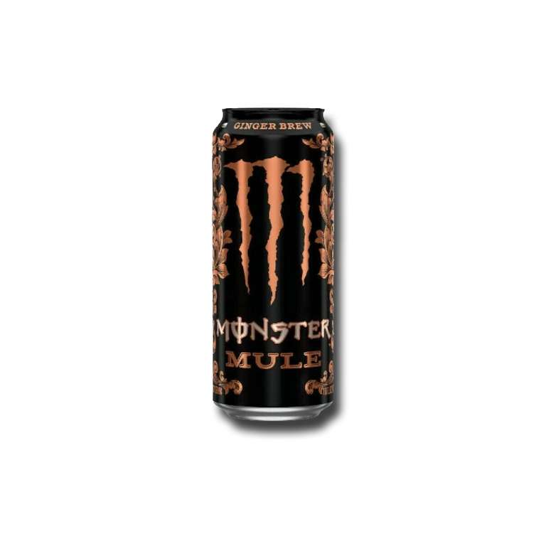 24x Monster Mule Ginger Brew 500ml Energy Drink Cans BBE: 30/06/2023 - £9.99 (Min Spend £20 For Delivery) @ Discount Dragon