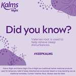 Kalms Night, 96mg, 50 Tablets - Traditional Herbal Medicinal Product Used For The Temporary Relief Of Sleep Disturbances