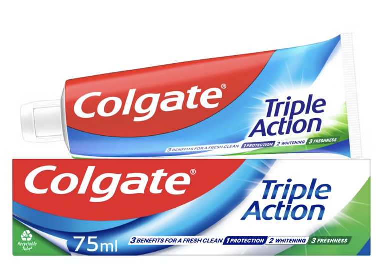 Colgate Triple Action / White Teeth 75ml