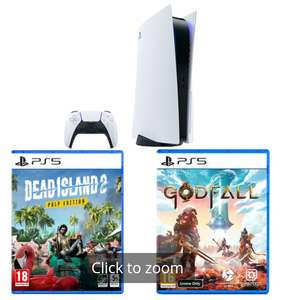 PlayStation 5 Disc console with Dead Island 2 : Pulp Edition & Godfall £514.98 Delivered @ Game