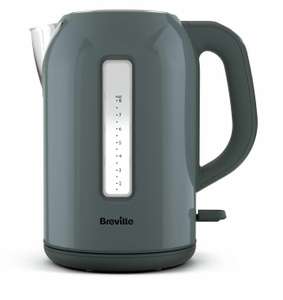 Breville Stainless Steel Illuminated 3000W 1.7L Kettle (Grey / Cream) - Free Click & Collect