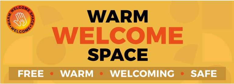 Find a free, warm welcome space in your area (More being added all the time)