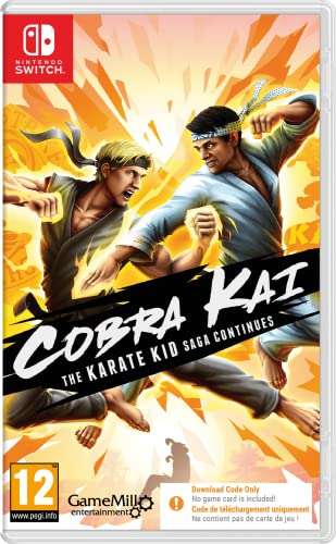 Cobra Kai: The Karate Kid Saga Continues (Nintendo Switch - code in box) £12.99 @ Amazon
