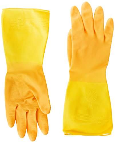 Marigold Unisex Gloves, Marigold Extra Life Kitchen Gloves, Small, Yellow