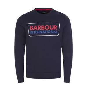 Barbour International Navy Event Sweatshirt £46.50 delivered at Zee & Co