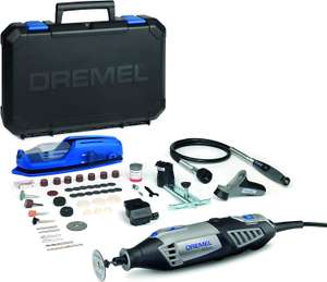 Dremel 4000 Rotary Tool 175W + 4 attachments + 65 accessories £79.99 Amazon