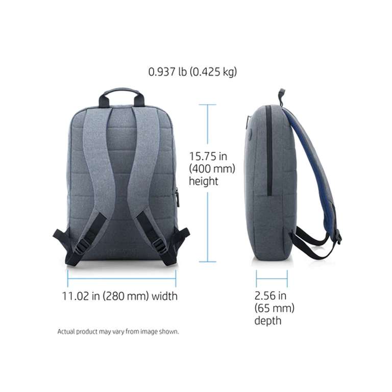 HP 15.6" Essential Value Laptop Backpack