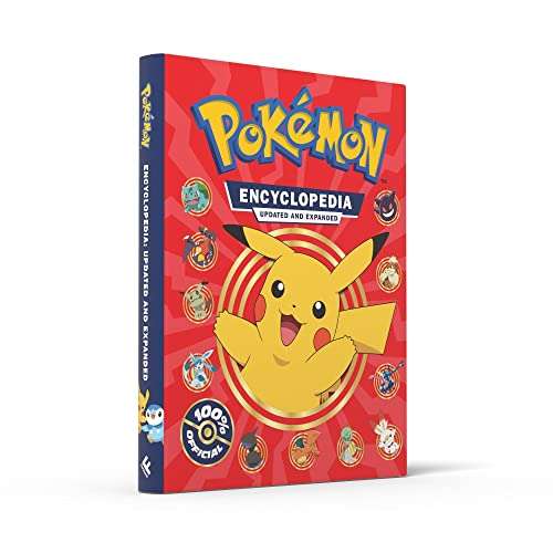Pokémon Encyclopedia Updated and Expanded 2022: The Ultimate Book for Every Pokémon Fan (Hardcover) Pre-order £8.00 @ Amazon