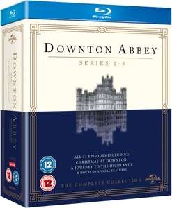 Downton Abbey Series 1-4 Blu-ray (used) £3.95 delivered @ Cex