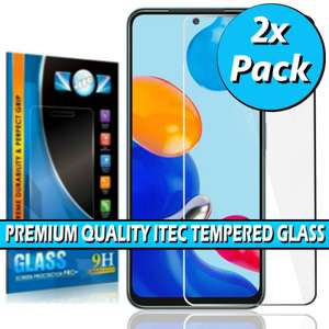 2X Gorilla Tempered Glass Screen Protector for Xiaomi Redmi Note 11 / 11S / Pro / Pro 5G / Samsung Galaxy A13 5G 99p @ circuit_planet / ebay