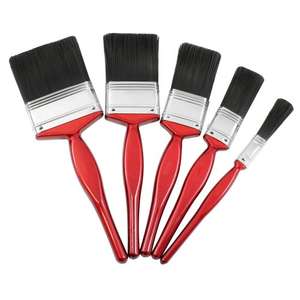 Robert Dyas - Dekton 5-Piece Paint Brush Set - Red - £2.09 Free C&C / £4.95 Delivery @ Robert Dyas