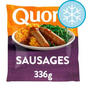 Quorn Sausages 336G £1.50 (Clubcard Price) @ Tesco