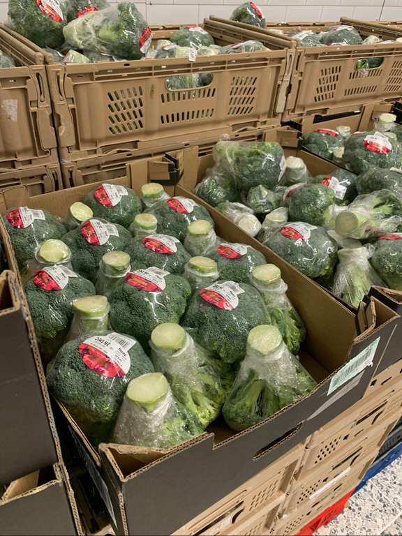 Free Vegetables including Carrots, Broccoli & parsnips @ Asda Watford