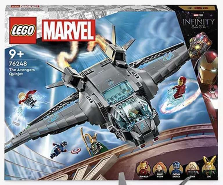 LEGO Marvel 76248 The Avengers Quinjet - £67.49 @ John Lewis & Partners