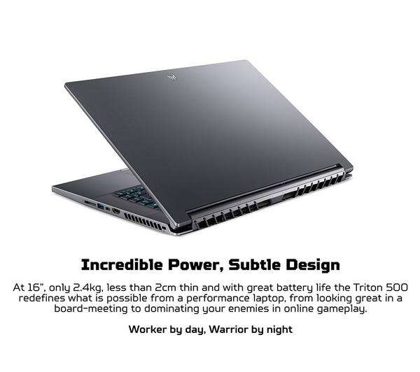 ACER Predator Triton 500SE 16" Quad HD 240 Hz Gaming Laptop - Intel Core i9-12900H/RTX 3080 Ti/1 TB/32 GB, next day delivered(limited stock)
