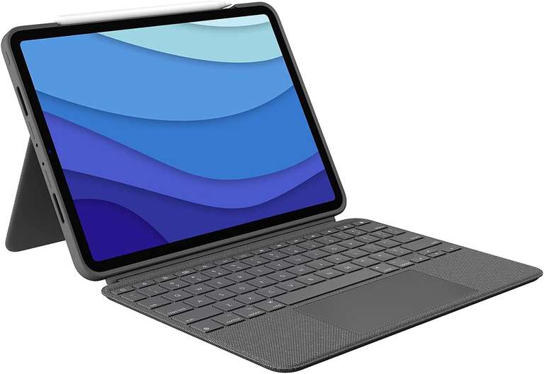 Logitech Combo Touch iPad Pro 11-inch Backlit Keyboard Case (Grey) - £99 @ Amazon