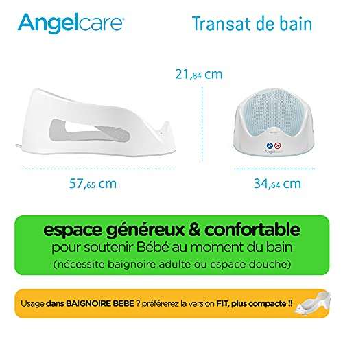 Angelcare Soft Touch Bath Support - Aqua/Blue/Pink - £19.59 @ Amazon