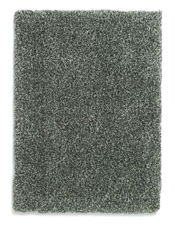Habitat Recycled Cosy Plain Shaggy Rug- 160x230cm- Grey Marl Free C&C