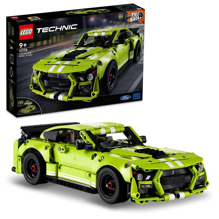 Lego Technic Ford Mustang Shelby Green 42138 in Minworth