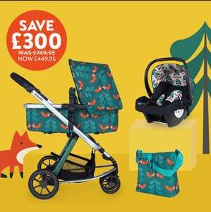 Giggle 2 in 1 Everything Bundle Fox Friends - £449.95 @ Cosatto