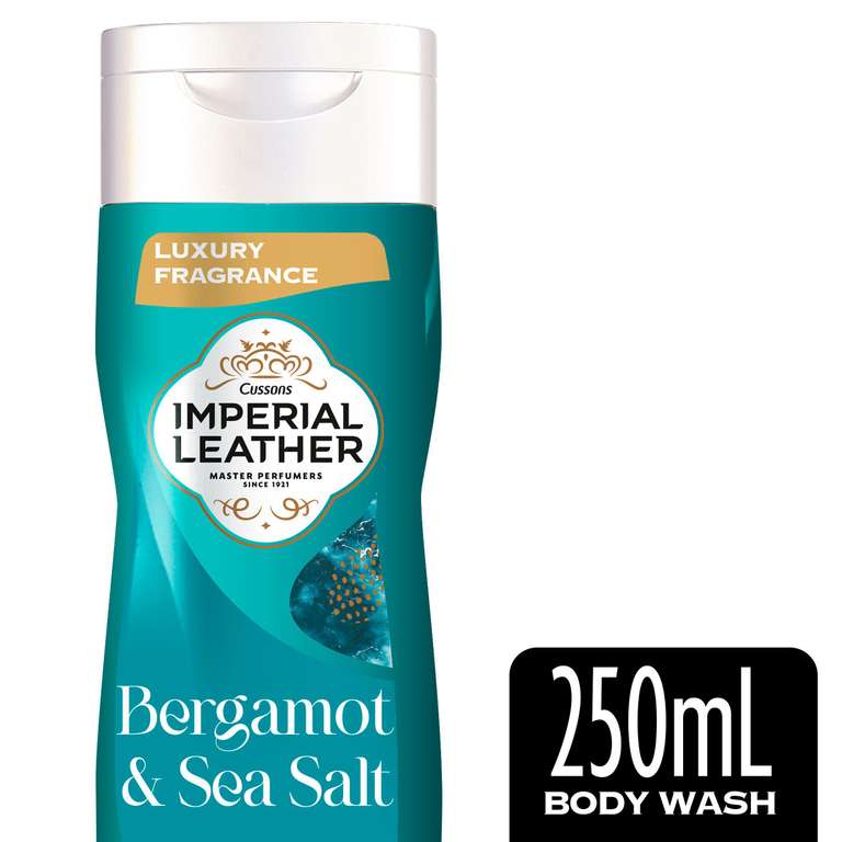 Imperial Leather Energising Body Wash Bergamot & Sea Salt 250ml - Nectar Price