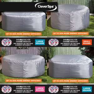Cleverspa Universal Square or Round Thermal Hot Tub Covers - 20% Off Using Code - Prices from £52.94 - £56.94 Delivered @ Cleverspa