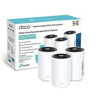 TP-Link Deco PX50 AX3000 + G1500 Whole Home Powerline Mesh Wi-Fi 6 System £239.99 @ Amazon