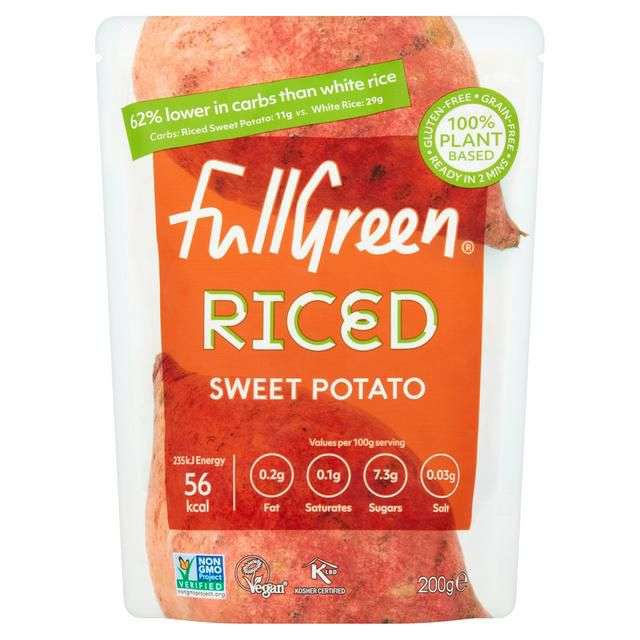 Fullgreen Riced Sweet Potato 200g £1 @ Sainsbury's Fulham wharf