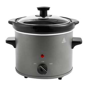 George Home Compact 1.8L Slow Cooker - Free Click & Collect
