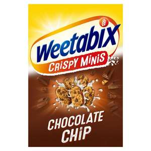 Weetabix Crispy Minis Chocolate Chip £2.50 at Co-operative Nottingham Ruddington