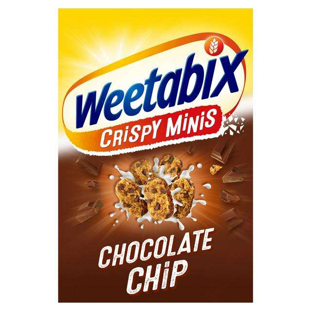 Weetabix Crispy Minis Chocolate Chip £2.50 at Co-operative Nottingham Ruddington