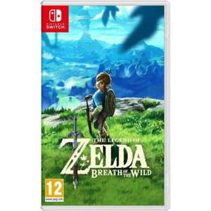 The Legend of Zelda: Breath of the Wild (Switch) PEGI 12+ Adventure: Role (Used/Very Good) - £33.99 with code, sold by musicmagpie @ eBay