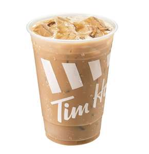 Vanilla Iced Latte Coffee 99p (Select Stores) @ Tim Hortons