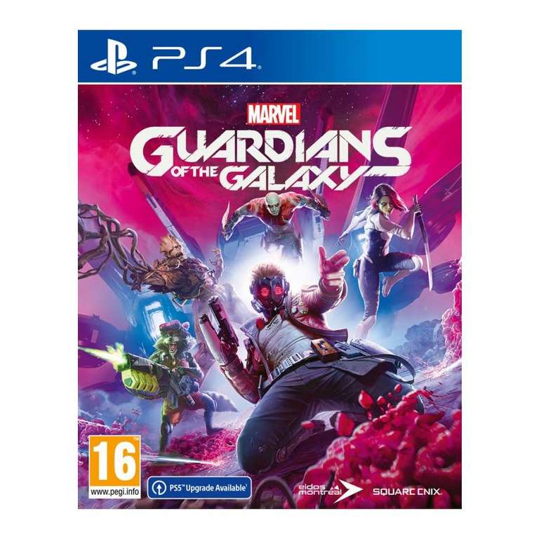 Marvel's Guardians Of The Galaxy (PS4) - Free PS upgrade